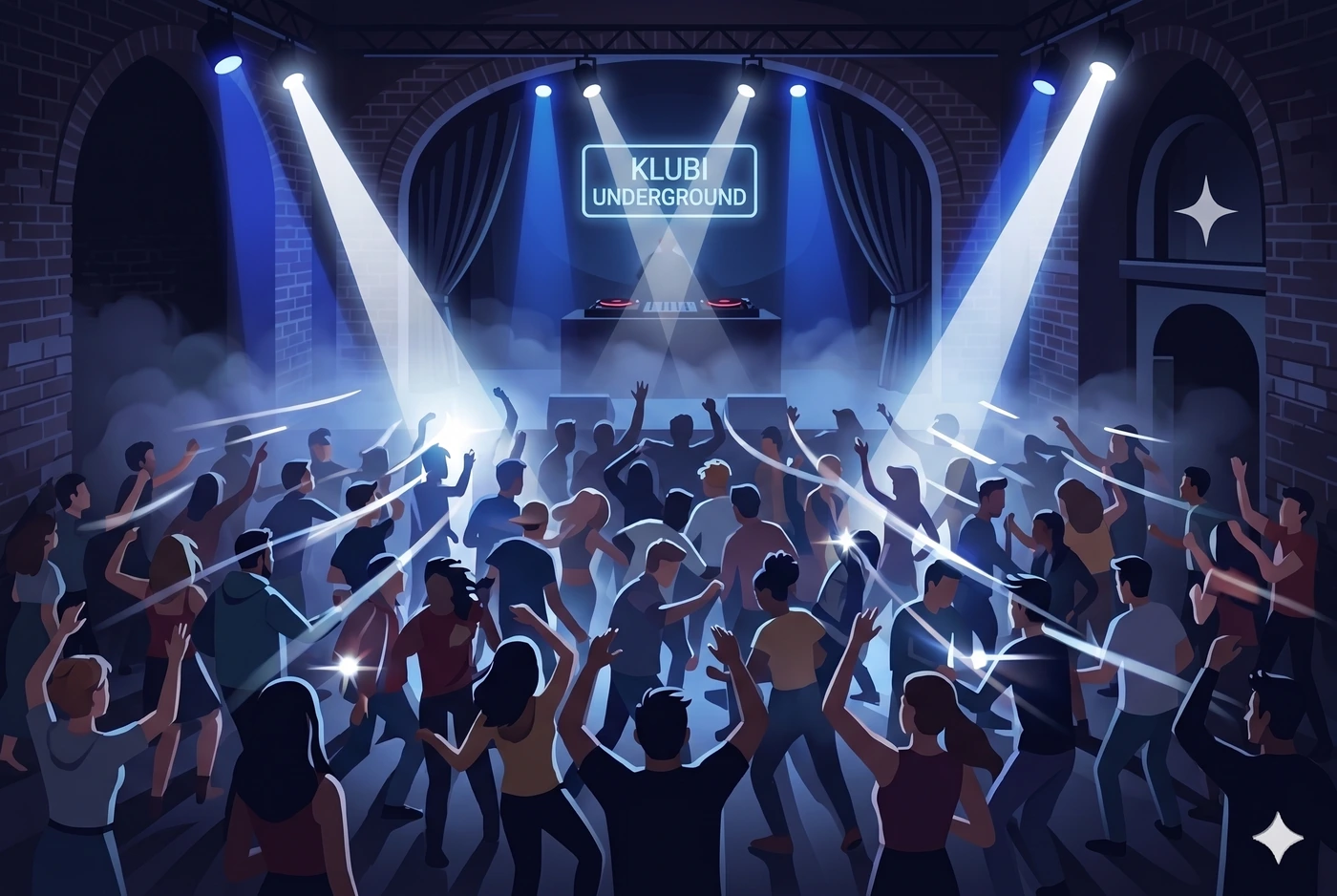 Nightlife Trail collectible card artwork